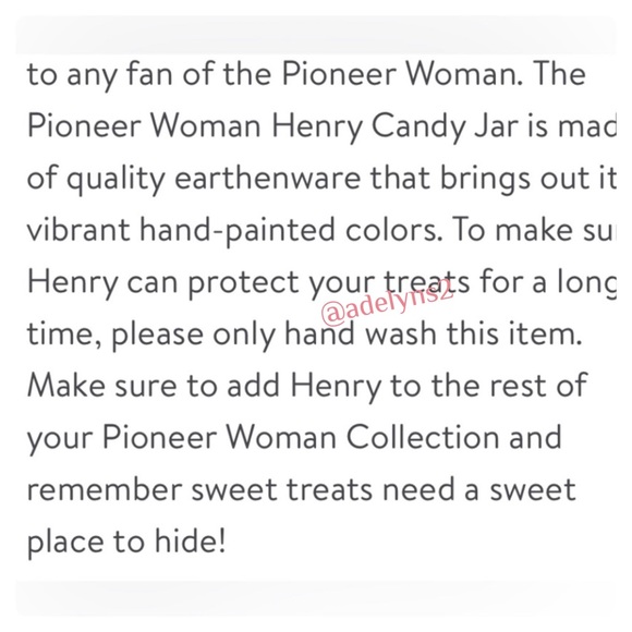 🌺 New Pioneer Woman 7.75"h Red Bandana Henry Shaped Basset Hound Dog Candy Jar - Picture 5 of 11